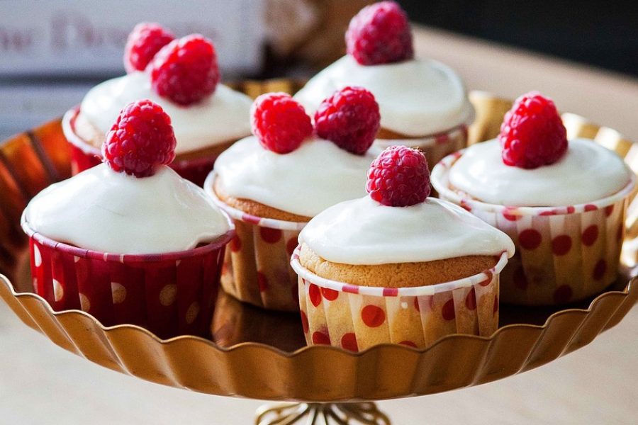cupcakes, cream, raspberries, dessert, cupcake, cake, sweet, sweets, bake, bakery, delicious, yummy, happy birthday, tasty, food, cupcakes, cupcake, cake, cake, cake, cake, cake, bakery